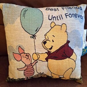 Winnie the Pooh and Piglet Throw Pillow- 1999